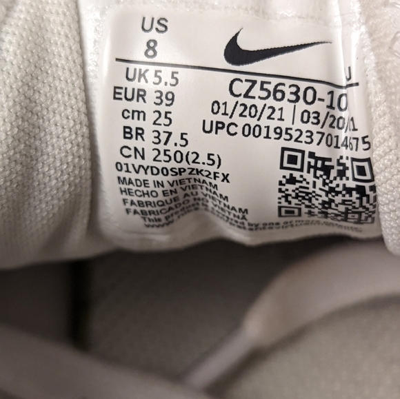 Nike Reposto size 8 ladies tennis shoes - Picture 4 of 12